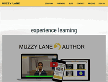 Tablet Screenshot of muzzylane.com